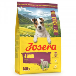 JOSERA MINI ADULT LAMB / MINIDELUXE bezgraudu suņu barība Jērs 3kg